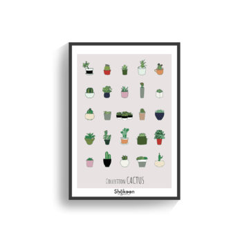 illustration-affiche-poster-deco-cactus-plante-boheme-www-shokoon-lafficheuse-com